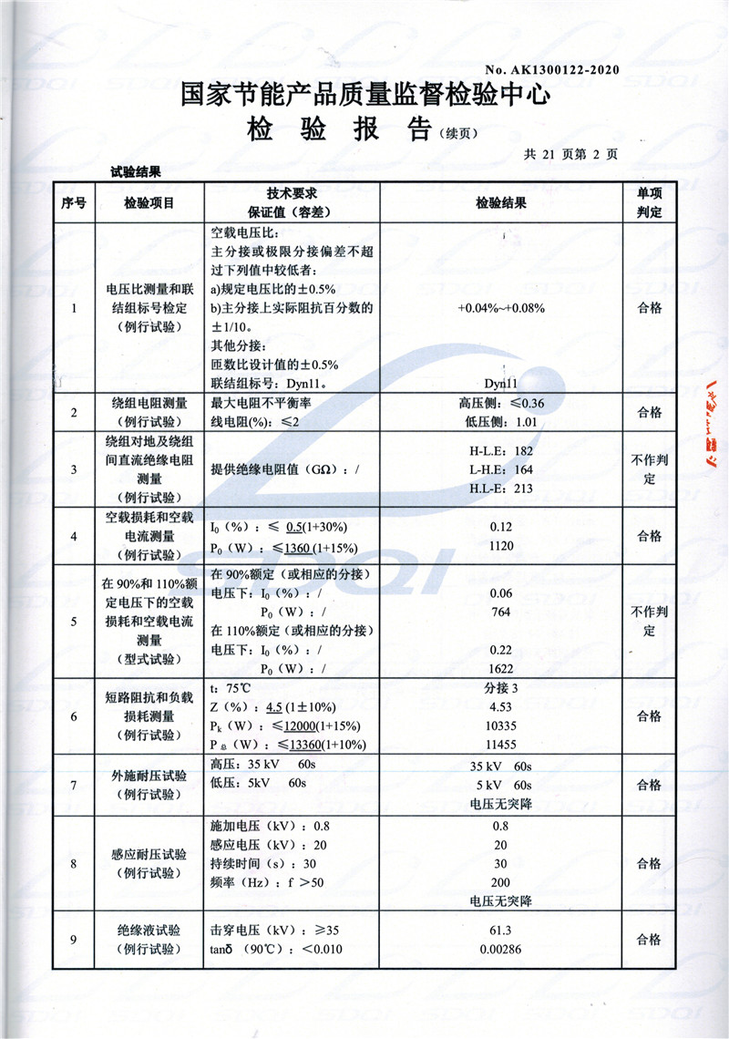 高低压试验报告-S11-1250义马义马义马油浸式变压器-2.jpg